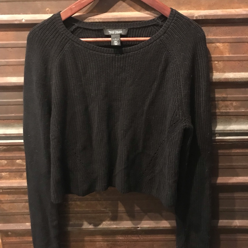 Crop top sweater